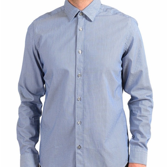 Boss Men's Light Blue Shirt Jacket - Picture 2 of 6